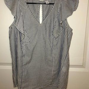 Ruffle tank blouse